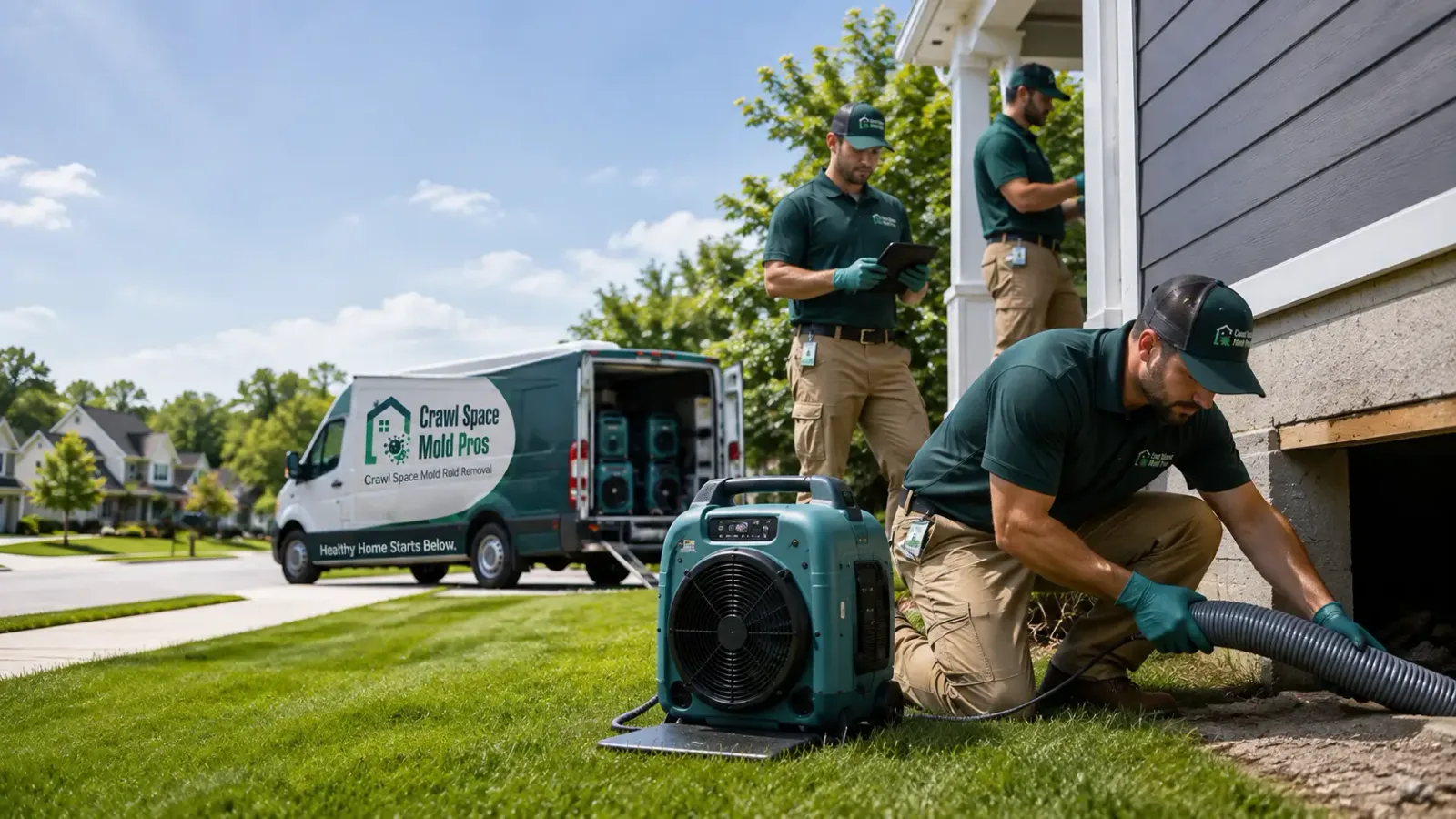 Crawl Space Mold Removal in Darby, MT